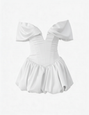 Nina | Women's Off-Shoulder Bubble Mini Dress