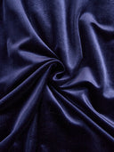 Oakley | Women's Crew Neck Long Sleeve Velvet Midi Dress