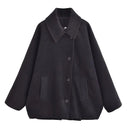 Patricia | Women's Oversized Notch Lapel Wool Blend Jacket