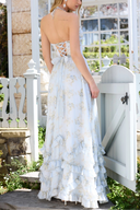 Paulena | Women's Floral Split Maxi Wedding Guest Dress