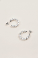 Penelope | Women’s Pearl Hoop Earrings