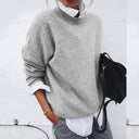 Rainier | Women's Long Sleeve Crew Neck Soft Knitwear Sweater