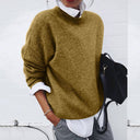 Rainier | Women's Long Sleeve Crew Neck Soft Knitwear Sweater
