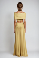 Ramona | Women's Off-Shoulder Ruch Skirt Summer Set