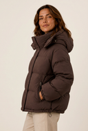 Rosetta | Women's Zip Front Oversized Long Sleeve Puffer Jacket