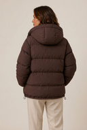 Rosetta | Women's Zip Front Oversized Long Sleeve Puffer Jacket