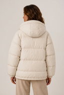 Rosetta | Women's Zip Front Oversized Long Sleeve Puffer Jacket