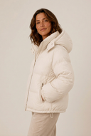 Rosetta | Women's Zip Front Oversized Long Sleeve Puffer Jacket