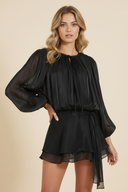 Sophia | Women’s Flowing Satin Mini Dress