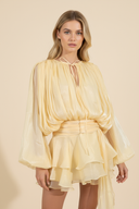 Sophia | Women’s Flowing Satin Mini Dress