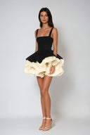 Sutton | Women's Sleeveless Puffy Mini Dress