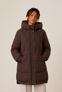 Tallie | Women's Quilted Longline Hooded Puffer Jacket