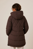 Tallie | Women's Quilted Longline Hooded Puffer Jacket