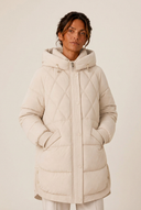 Tallie | Women's Quilted Longline Hooded Puffer Jacket