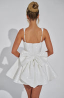 Victoria | Women’s Dazzling Sequin Bow Mini Cocktail Dress