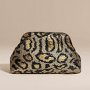 Willa | Women’s Sequin Animal Print Clutch Party Bag