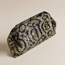 Willa | Women’s Sequin Animal Print Clutch Party Bag