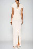 Zaria | Women's Cut-out Ruched Maxi Dress