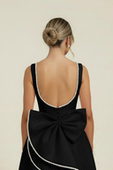 Zoe | Women’s Elegant Bow Back Dress