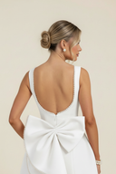 Zoe | Women’s Elegant Bow Back Dress