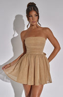 Madeline | Women’s Strapless Glitter Sequin Mini Party Dress