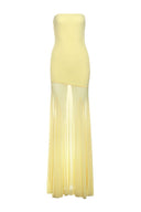 Melody | Women's Strapless Maxi Wedding Guest Dress