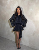 Lexi | Women's Mini Summer Dress with Ruffles and Balloon Sleeves