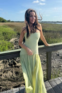 Skyla | Women's Strapless Maxi Wedding Guest Dress