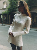 Rose | Women's Longsleeve Knit Mini Dress