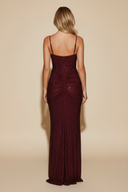 Eden | Women’s Sleeveless Mesh Maxi Dress