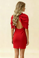 Josephine | Women’s Drape Chiffon Mini Dress