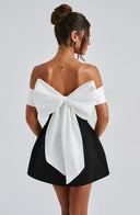 Jill | Women's Off-shoulder Mini Dress with Bow