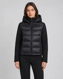 Hilary | Women's Hooded Zip Front Long Sleeve Puffer Jacket